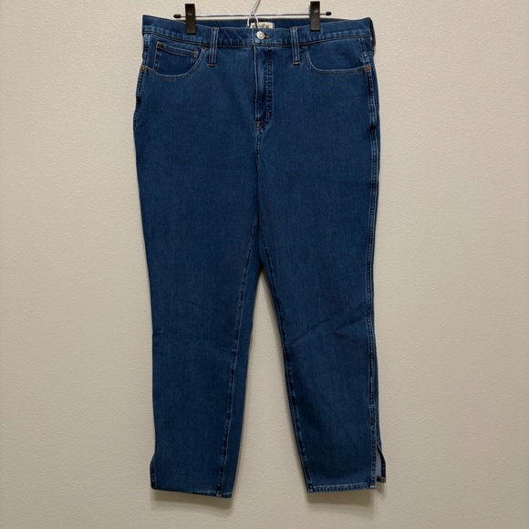 Madewell: High-Rise Roadtripper Skinny Jeans with Slit-Hem - 33 - Picture 3 of 9